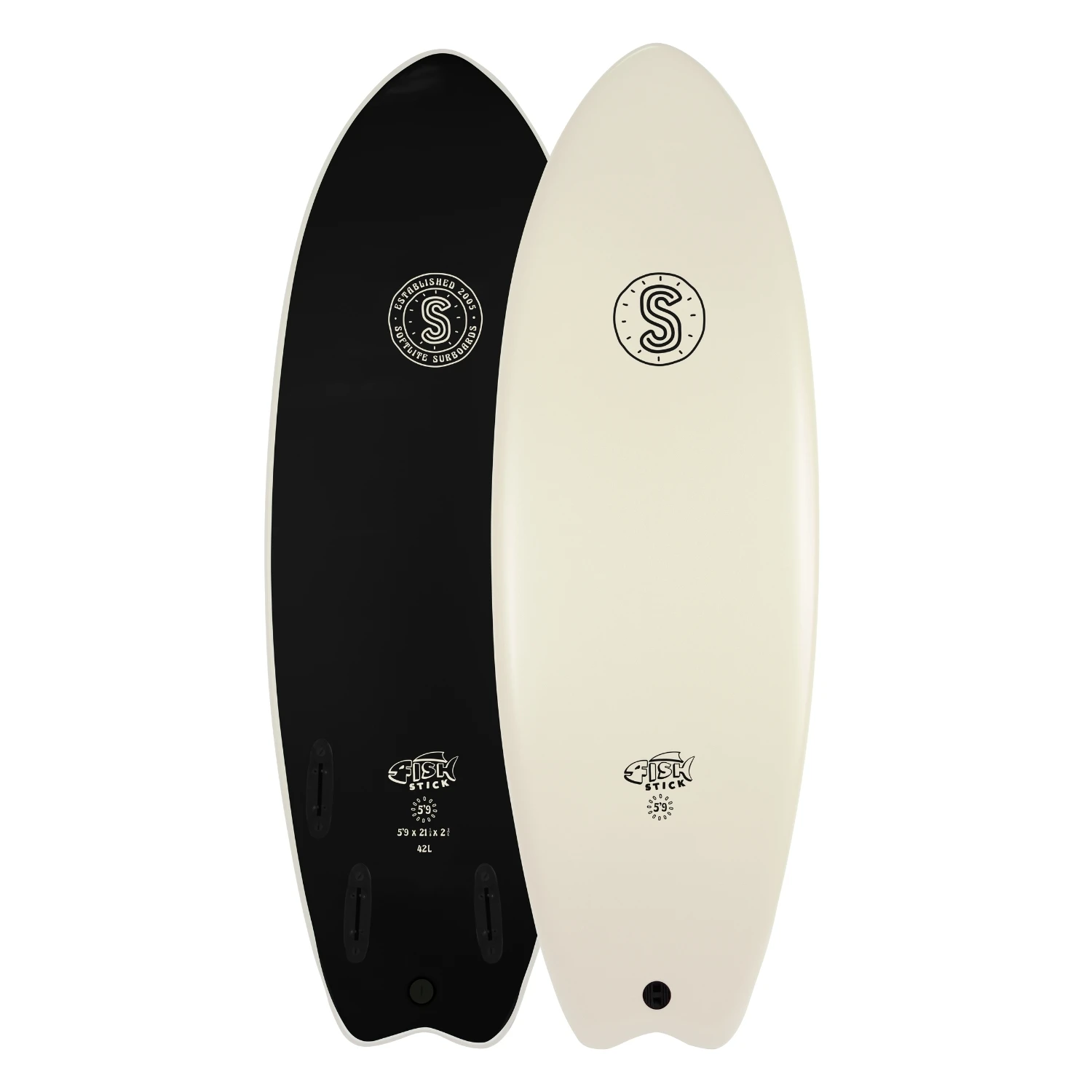 SOFTLITE SURFBOARDS Fish Stick 5'9' Quad Fin Fish 14 SOFTLITE SURFBOARDS Fish Stick 5'9' Quad Fin Fish - Image 12