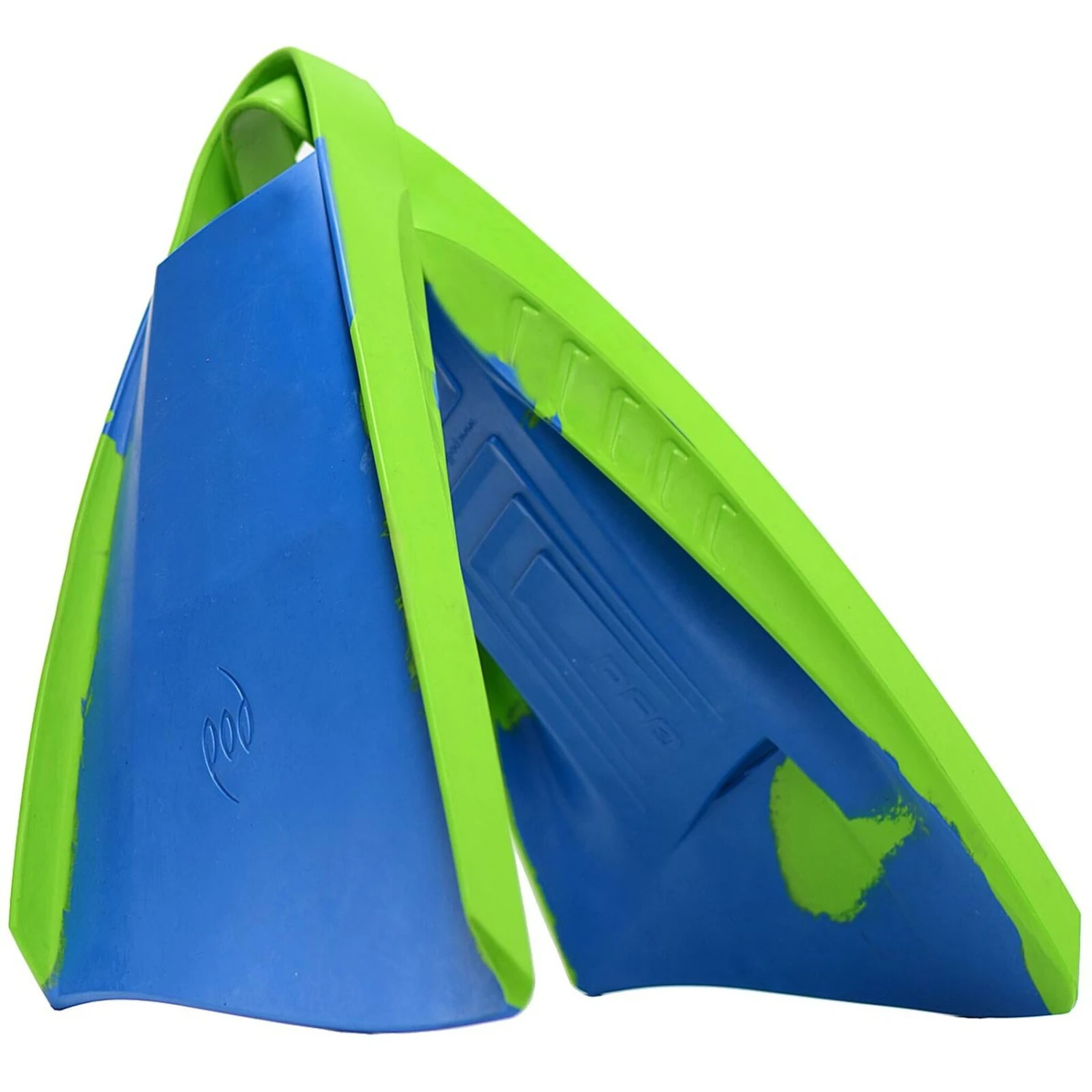 POD Fins PF3 Evo - Blue/ Lime Rail 3 POD Fins PF3 Evo - Blue/ Lime Rail