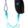 CREATURES OF LEISURE Reliance Bicep Leash - Clear Blue Coil/ Black Cuff 1 CREATURES OF LEISURE Reliance Bicep Leash - Clear Blue Coil/ Black Cuff -SurfFlex Shop 639528