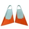 STEALTH S2 FINS - Soft Flex Turquoise// Papaya -SurfFlex Shop 640604