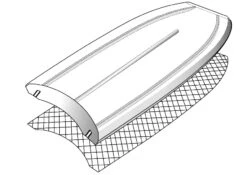 VS BODYBOARDS Dave Winchester Pro Ride Polypro Core Bodyboard - 2022 Model -SurfFlex Shop 641558 4