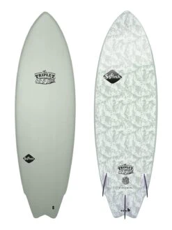SOFTECH SOFT SURFBOARD Triplet Epoxy Thruster - 6'3