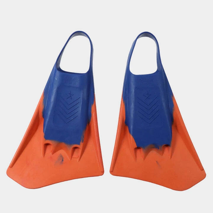 STEALTH S4 FINS - Electric Blue// Red 4 STEALTH S4 FINS - Electric Blue// Red - Image 2