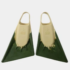 STEALTH S2 FINS - Super Soft Flex Sand// Army -SurfFlex Shop 642667 1