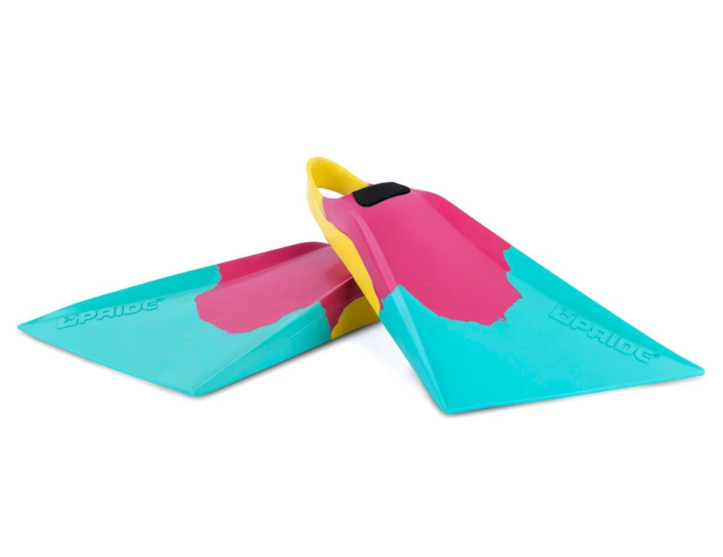 VULCAN V3 FINS - PLC Retro Model - Pink // Aqua// Yellow 3 VULCAN V3 FINS - PLC Retro Model - Pink // Aqua// Yellow