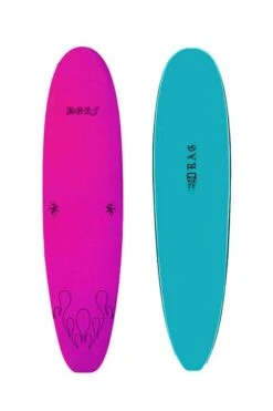 DRAG SOFTIES Dorf 8'0 Mini Mal Finless - 2022/23 Model -SurfFlex Shop 642962 1