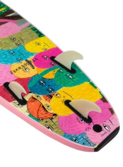 CATCH SURF Odysea Log 6'0 PRO Tri Fin Evan Rossell 2022/23 Model - Baby Pink -SurfFlex Shop 643033 1