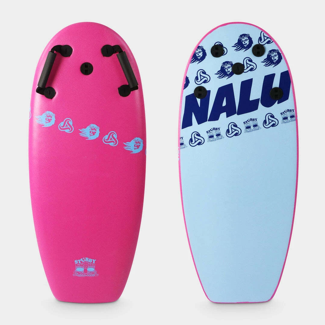 Nalu Soft Surfboards Stubby - Soft Surf Kick Board With Handles - 38" 5 Nalu Soft Surfboards Stubby - Soft Surf Kick Board With Handles - 38" - Image 3