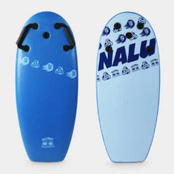 Nalu Soft Surfboards Stubby - Soft Surf Kick Board With Handles - 38"