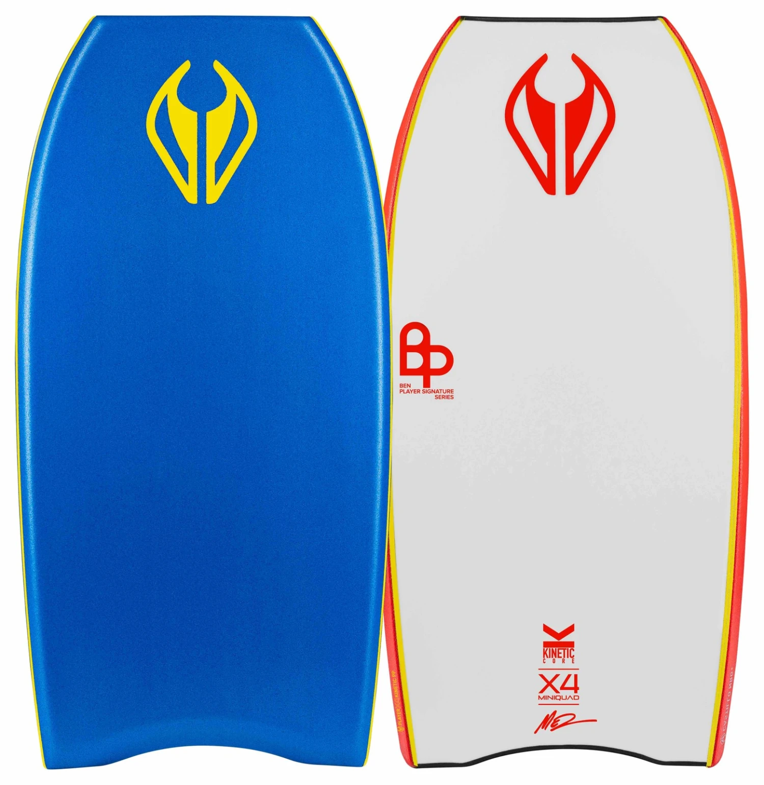 NMD BODYBOARDS Ben Player Mini Quad Concave Polypro Core - 2023/24 Model 4 NMD BODYBOARDS Ben Player Mini Quad Concave Polypro Core - 2023/24 Model - Image 2