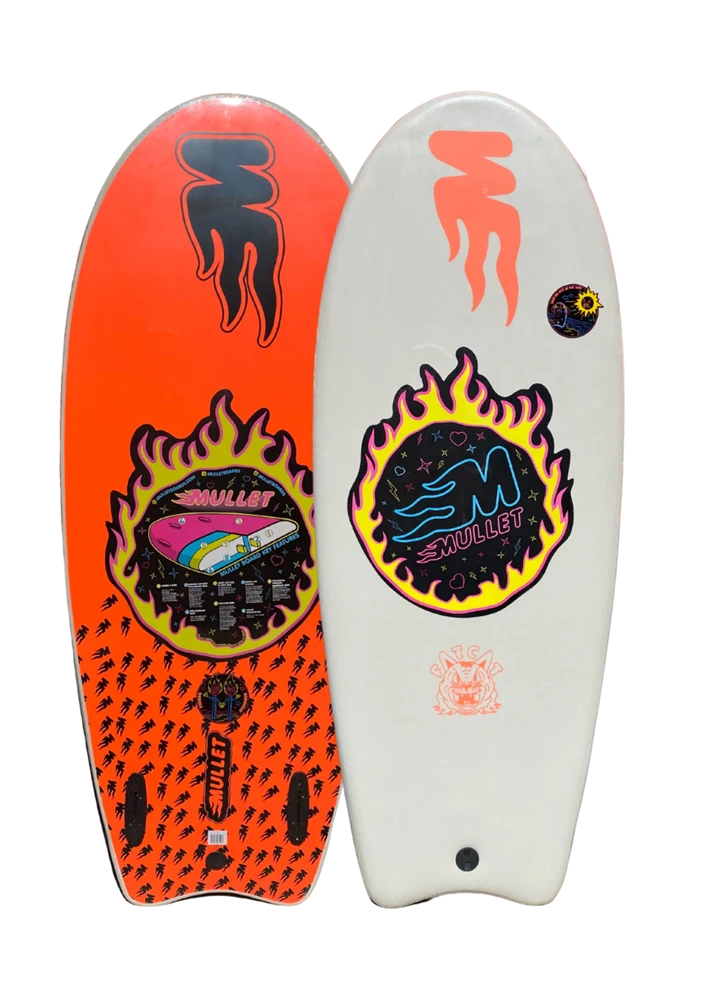 MULLET SOFT SURFBOARDS Fat Cat Model 2022 Model - 4'8 6 MULLET SOFT SURFBOARDS Fat Cat Model 2022 Model - 4'8 - Image 4