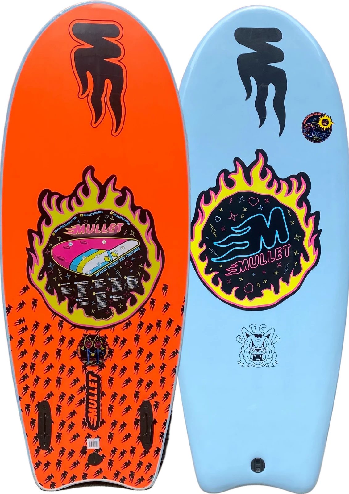 MULLET SOFT SURFBOARDS Fat Cat Model 2022 Model - 4'8 4 MULLET SOFT SURFBOARDS Fat Cat Model 2022 Model - 4'8 - Image 2
