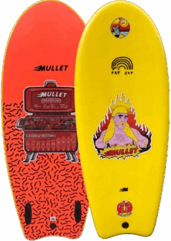 MULLET SOFT SURFBOARDS Fat Cat Model 2022 Model - 4'8