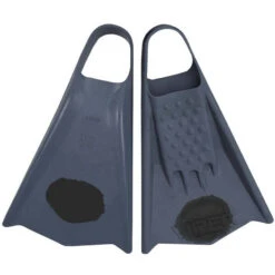 Mike Stewart Viper Bodyboard Fins - Charcoal/ Black - Standard Flex