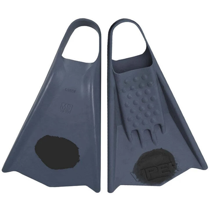 Mike Stewart Viper Bodyboard Fins - Charcoal/ Black - Standard Flex 3 Mike Stewart Viper Bodyboard Fins - Charcoal/ Black - Standard Flex