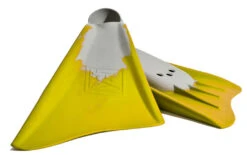 HB Bodyboards Free II FIN'S - Grey/ Yellow