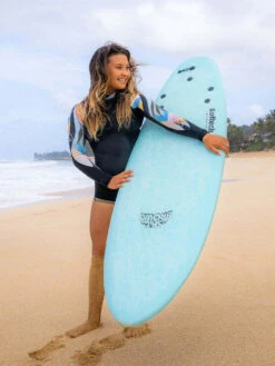 SOFTECH SOFT SURFBOARD Sky Brown Shortboard Thruster - 5'6 -SurfFlex Shop 644816 7