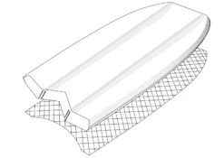VS BODYBOARDS Dave Winchester Alpha Flex Quad Concave PFS-T Polypro Core Wi-Fly 2.0 - 2023/24 Model -SurfFlex Shop 645003 4