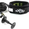 GYROLL Variable Leash Black Cuff - Black Coil 2 GYROLL Variable Leash Black Cuff - Black Coil -SurfFlex Shop 8946265