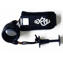 GYROLL Variable Leash Black Cuff - Black Coil 8 GYROLL Variable Leash Black Cuff - Black Coil -SurfFlex Shop 8946265 2