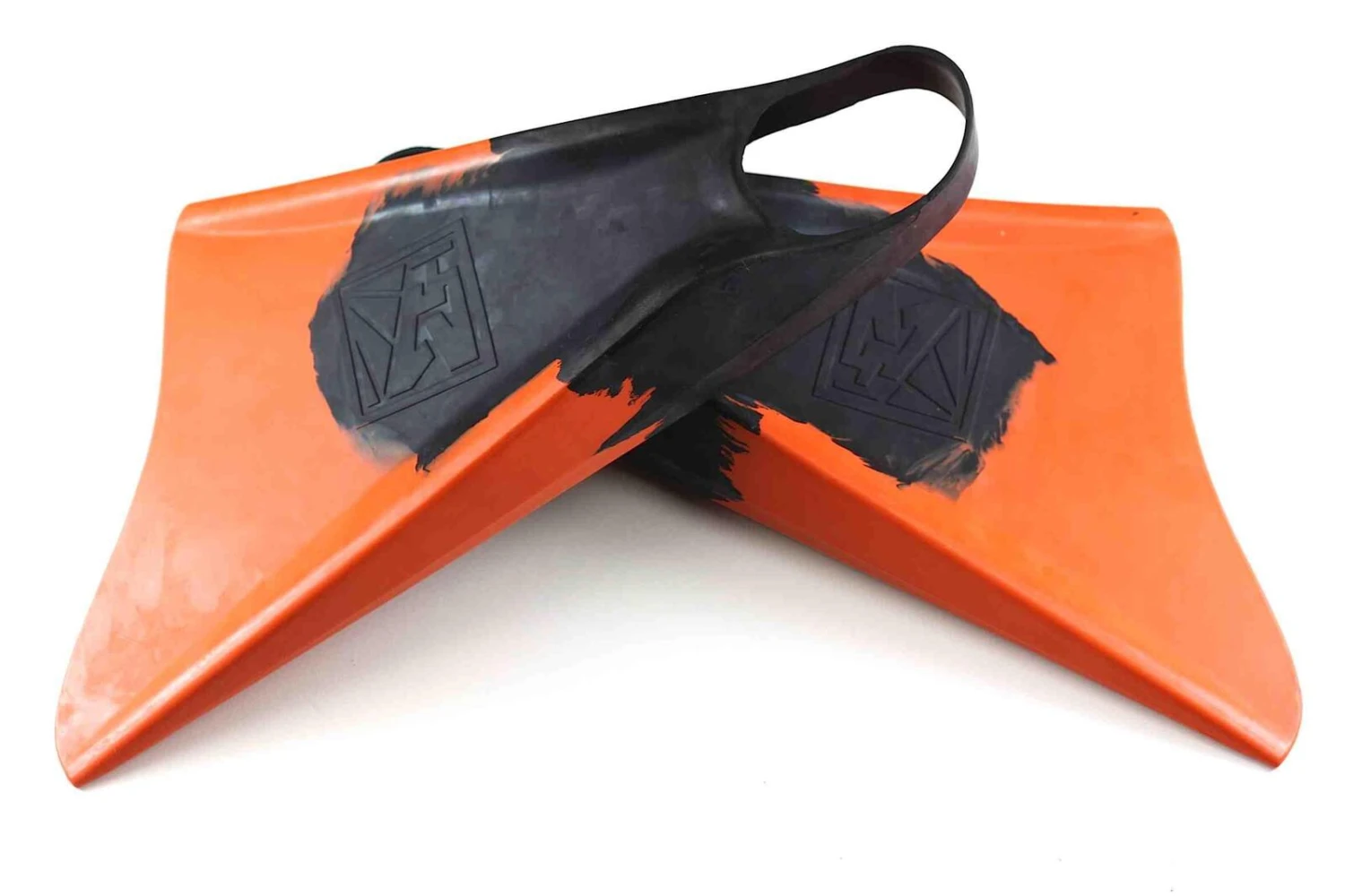 HB Bodyboards Free II FIN'S - Black/Orange 5 HB Bodyboards Free II FIN'S - Black/Orange - Image 3