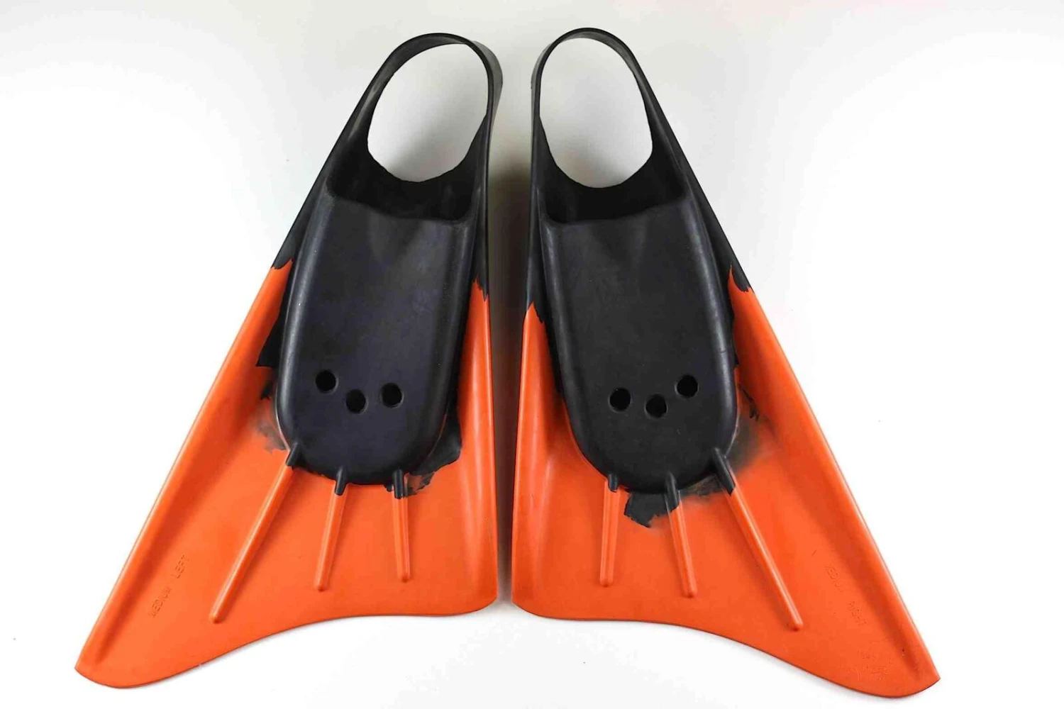 HB Bodyboards Free II FIN'S - Black/Orange 6 HB Bodyboards Free II FIN'S - Black/Orange - Image 4