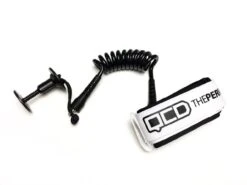 QCD BODYBOARDS Bicep Leash - White