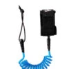 CREATURES OF LEISURE Coiled Wrist Leash - Cyan -SurfFlex Shop 9239240