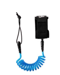 CREATURES OF LEISURE Coiled Wrist Leash - Cyan