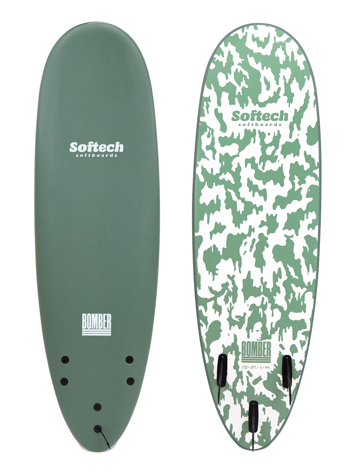 SOFTECH SOFT SURFBOARD Bomber Shortboard - 5'10 3 SOFTECH SOFT SURFBOARD Bomber Shortboard - 5'10