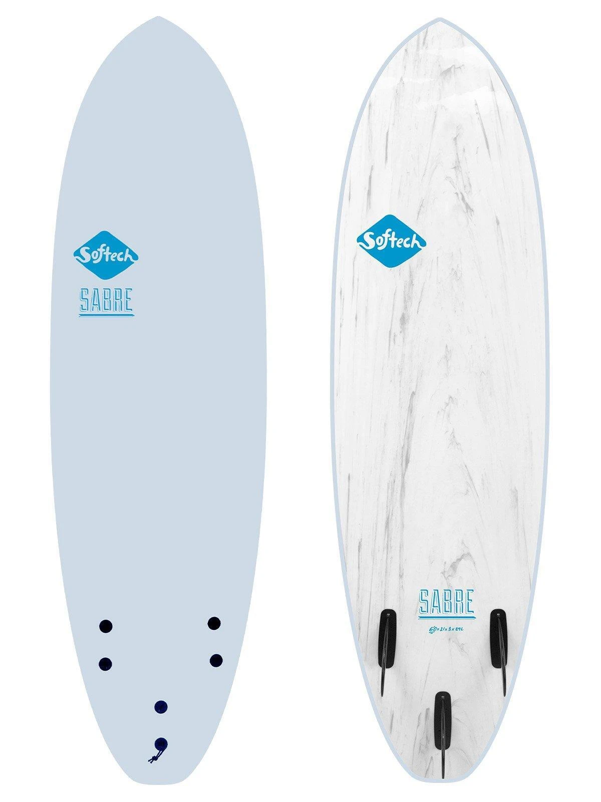 SOFTECH SOFT SURFBOARD Sabre Thruster Shortboard - 5'6 3 SOFTECH SOFT SURFBOARD Sabre Thruster Shortboard - 5'6