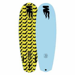 MULLET SOFT SURFBOARD Tombstone Tri Fin Model - 5'10