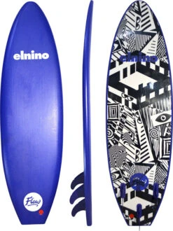 EL NINO SOFT SURFBOARD Flow 5'6 - 2022 Model -SurfFlex Shop 9383084 2