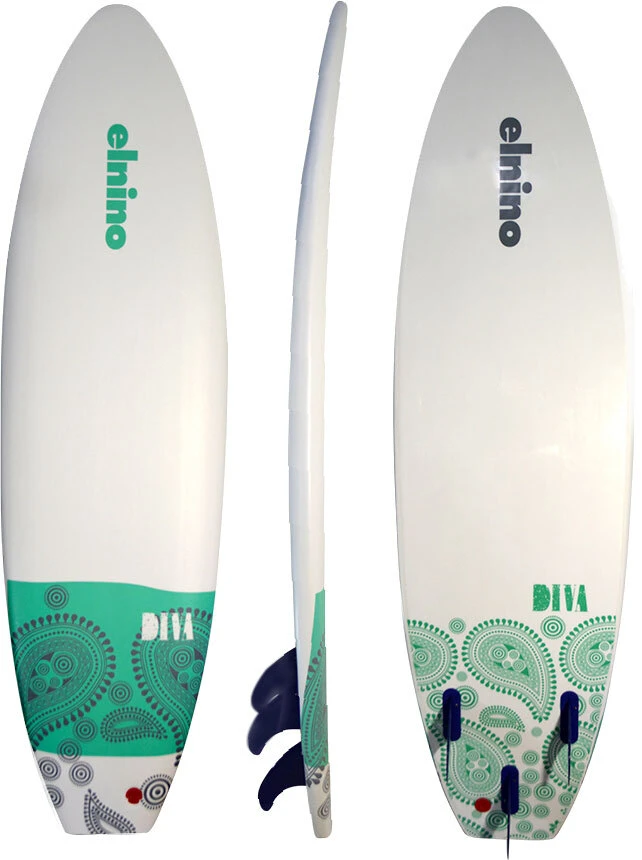 EL NINO SOFT SURFBOARD Diva Flow 6'0 - 2022 Model 3 EL NINO SOFT SURFBOARD Diva Flow 6'0 - 2022 Model