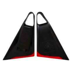 HUBBOARDS FINS - Boostin' Houston - Black/ Red