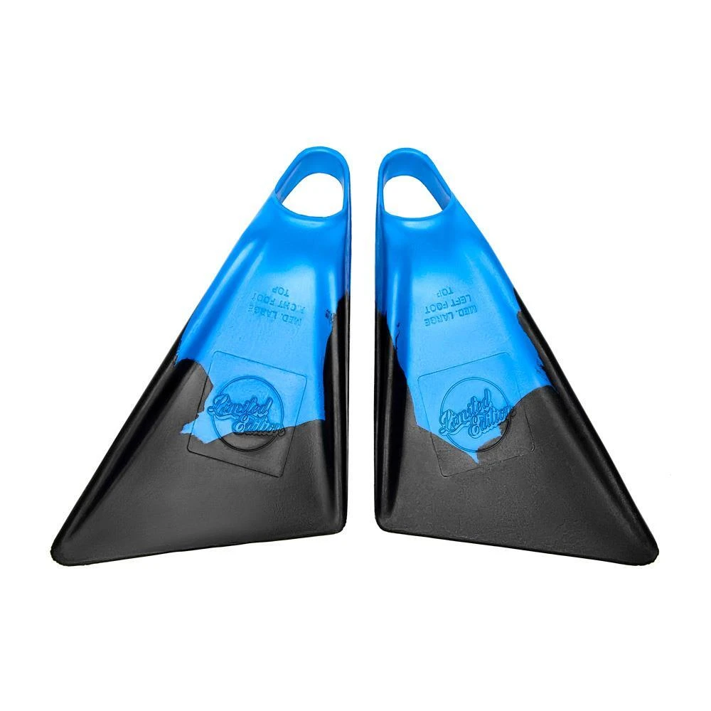 LIMITED EDITION SYLOCK FINS - Blue/ Black 3 LIMITED EDITION SYLOCK FINS - Blue/ Black