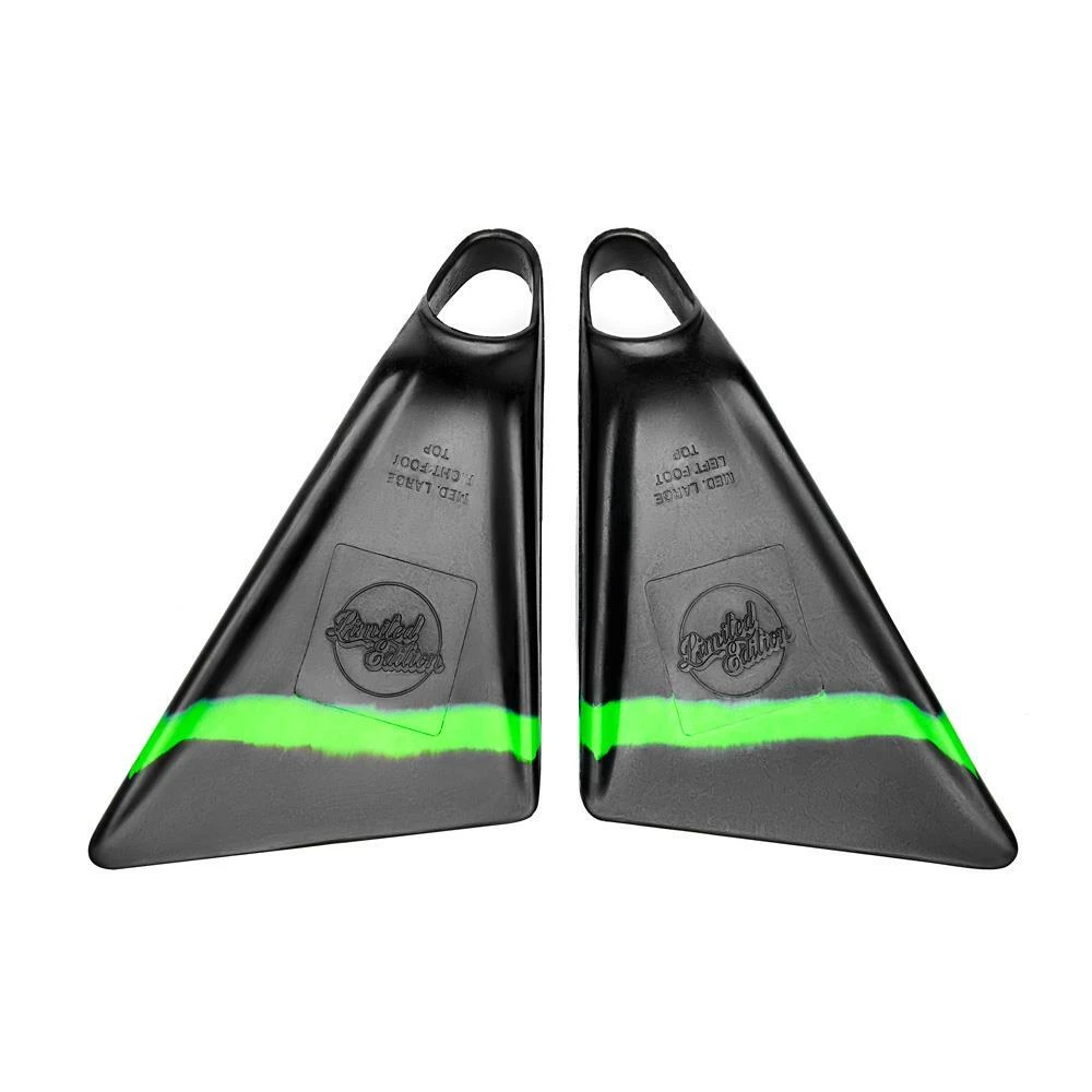 LIMITED EDITION SYLOCK FINS - Lime Stripe 3 LIMITED EDITION SYLOCK FINS - Lime Stripe