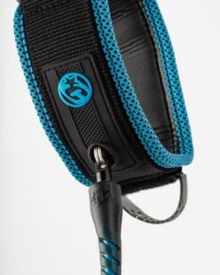 CREATURES OF LEISURE Ryan Hardy Bicep Leash - Cyan Coil/ Black Cuff - 2021 -SurfFlex Shop 9420434 3