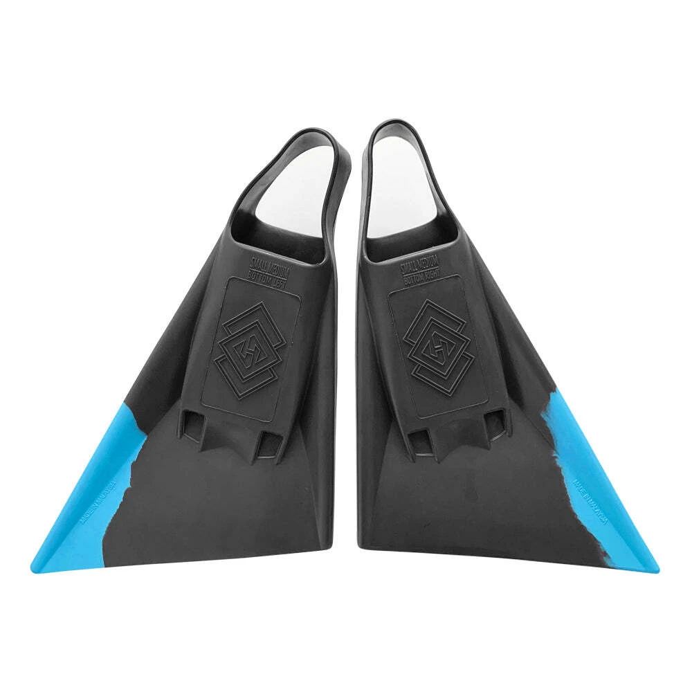 HUBBOARDS FINS - Air Hubb - Graphite/ Aqua 4 HUBBOARDS FINS - Air Hubb - Graphite/ Aqua - Image 2