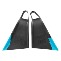 HUBBOARDS FINS - Air Hubb - Graphite/ Aqua