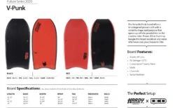 HARDY SHAPES BODYBOARDS V-Punk Polypro Core - 2020/21 Model 9 HARDY SHAPES BODYBOARDS V-Punk Polypro Core - 2020/21 Model -SurfFlex Shop 9430921 2