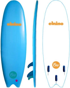 EL NINO SOFT SURFBOARD Fish 5'8 - 2022 Model -SurfFlex Shop 9432386 1