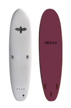 DRAG SOFTIES Coffin 8'0 Mal Thruster - 2022/23 Model -SurfFlex Shop 9456525 4