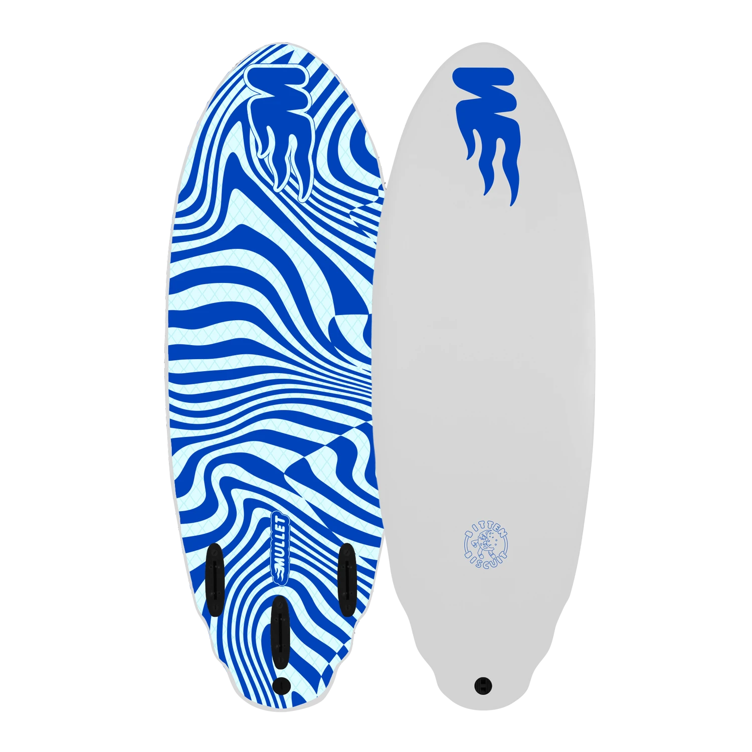 MULLET SOFT SURFBOARD Bitten Biscuit Model - 5' 4 - 2021 Model 5 MULLET SOFT SURFBOARD Bitten Biscuit Model - 5' 4 - 2021 Model - Image 3